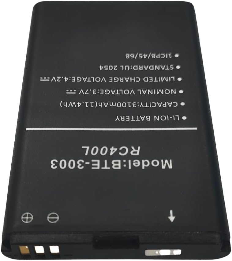 BTE-3003 Battery 3100mAh High Capacity Replacement Li-ion Battery for Veri zon Or bic Speed Mobile Hotspot RC400L BTE-3003