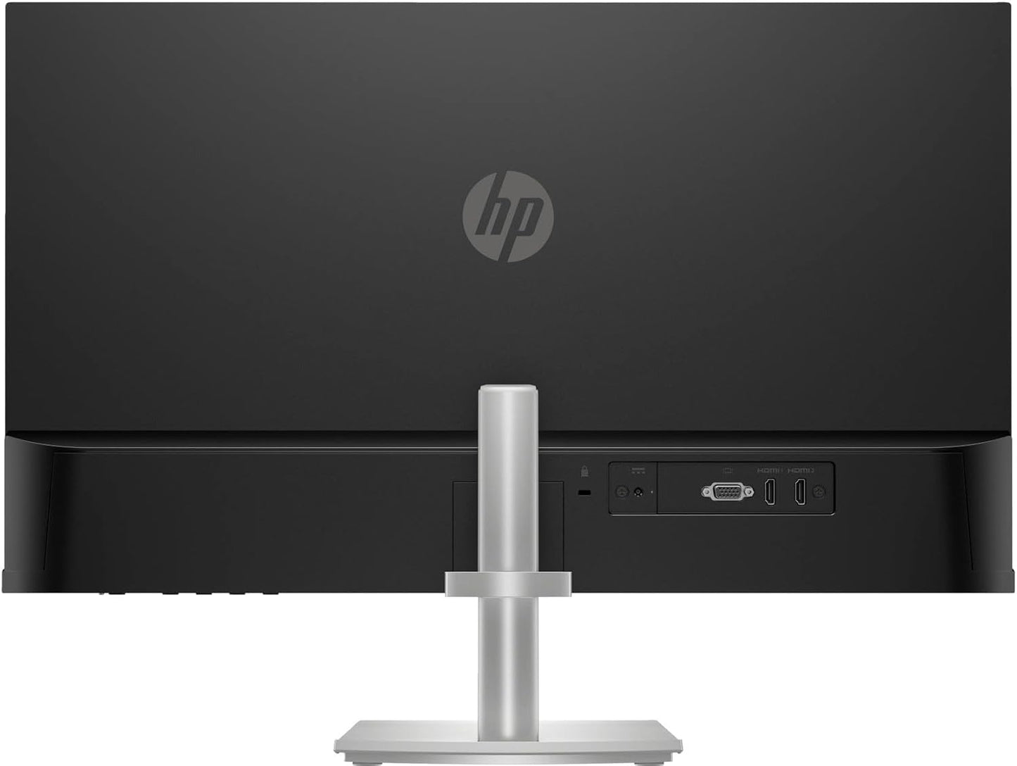 HP Series 5 527sh Monitor (Replaces M27h) 27" 100Hz IPS FHD (1920x1080) 99% sRGB Display, Adjustable Height & Tilt, Flicker Free, Anti-Glare, Black/Silver w/DKZ USB Port Expander