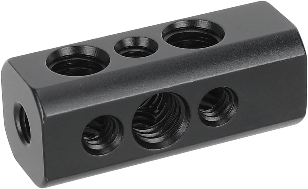 CAMVATE Accessory Mount Adapter with 1/4"-20 & 3/8"-16 Threads - 3633