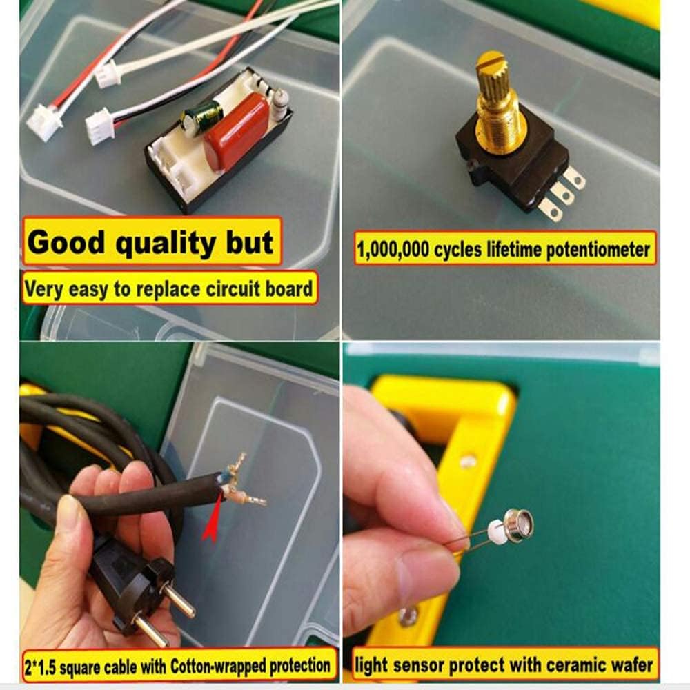 Hot Air Welder & Heat Gun Kit, Professional 1600W Plastic Repair Welder Kit for PVC/TPO/Vinyl, Roofing, Automotive, Flooring with Welding Nozzles, Seam Roofing Roller