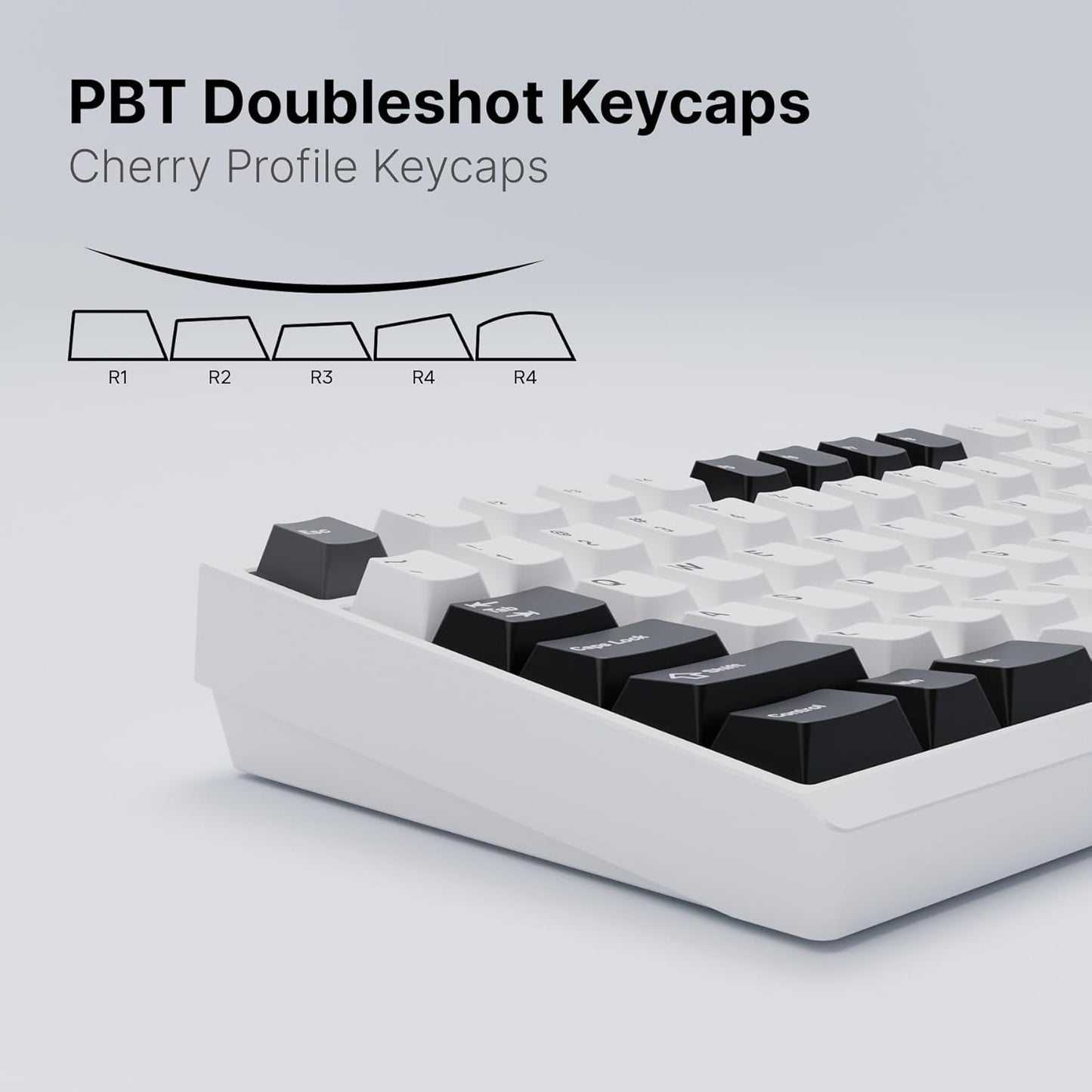 Chilkey ND TKL Aluminum Mechanical Keyboard, 87 Keys Tenkeyless Wireless Gaming Keyboard, Tri-Mode BT5.3/2.4GHz/USB-C PBT Keycaps Hot Swappable Custom Key Board for Windows Laptop Office PC