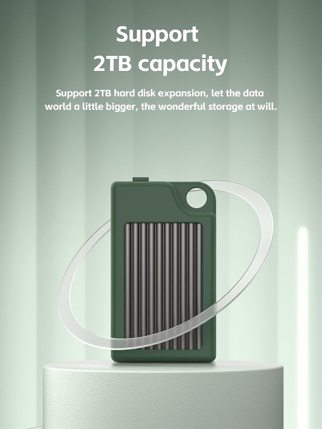 Hagibis 2230 M.2 NVMe SSD Enclosure with Cooling Fan for iPhone 16 15 Pro Max ProRes, USB 3.2 Gen 2 10Gbps to NVMe PCI-E External M.2 SSD Case for MacBook Laptop iPad Android