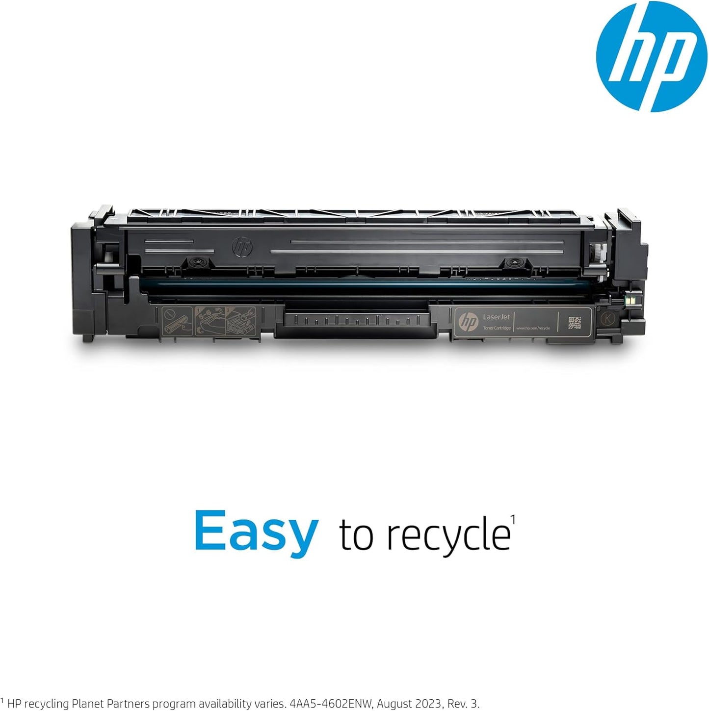 HP 206X Black High-yield Toner Cartridge | Works with HP Color LaserJet Pro M255, HP Color LaserJet Pro MFP M282, M283 Series | W2110X, Pack of 1, Black