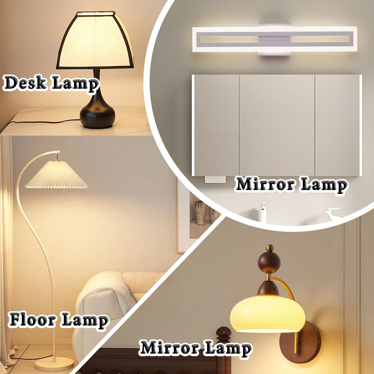 6PCS Inline Cord Switch AC 250V 2A Appliance Switch Replacement Button Control Rocker ON Off DPST with Cross Screwdriver Screw, for Bedroom Table Lamp Desk LED Lights OJ-318 Black