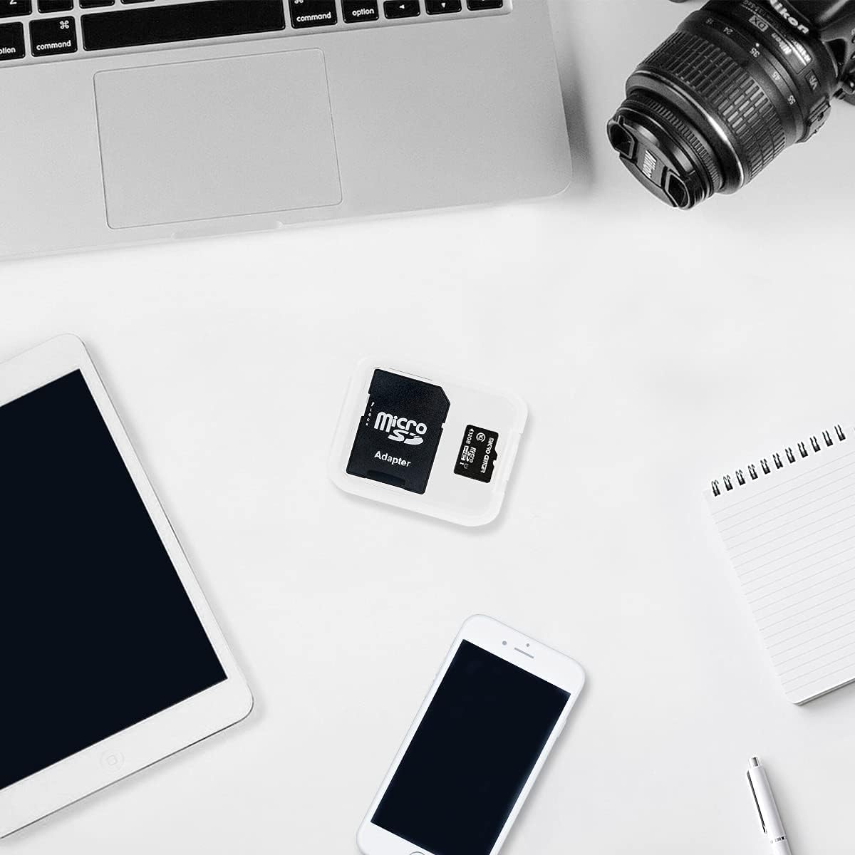 INLAND Micro Center 32GB Class 10 MicroSDHC Flash Memory Card with Adapter for Mobile Device Storage Phone, Tablet, Drone & Full HD Video Recording - 80MB/s UHS-I, C10, U1 (1 Pack)