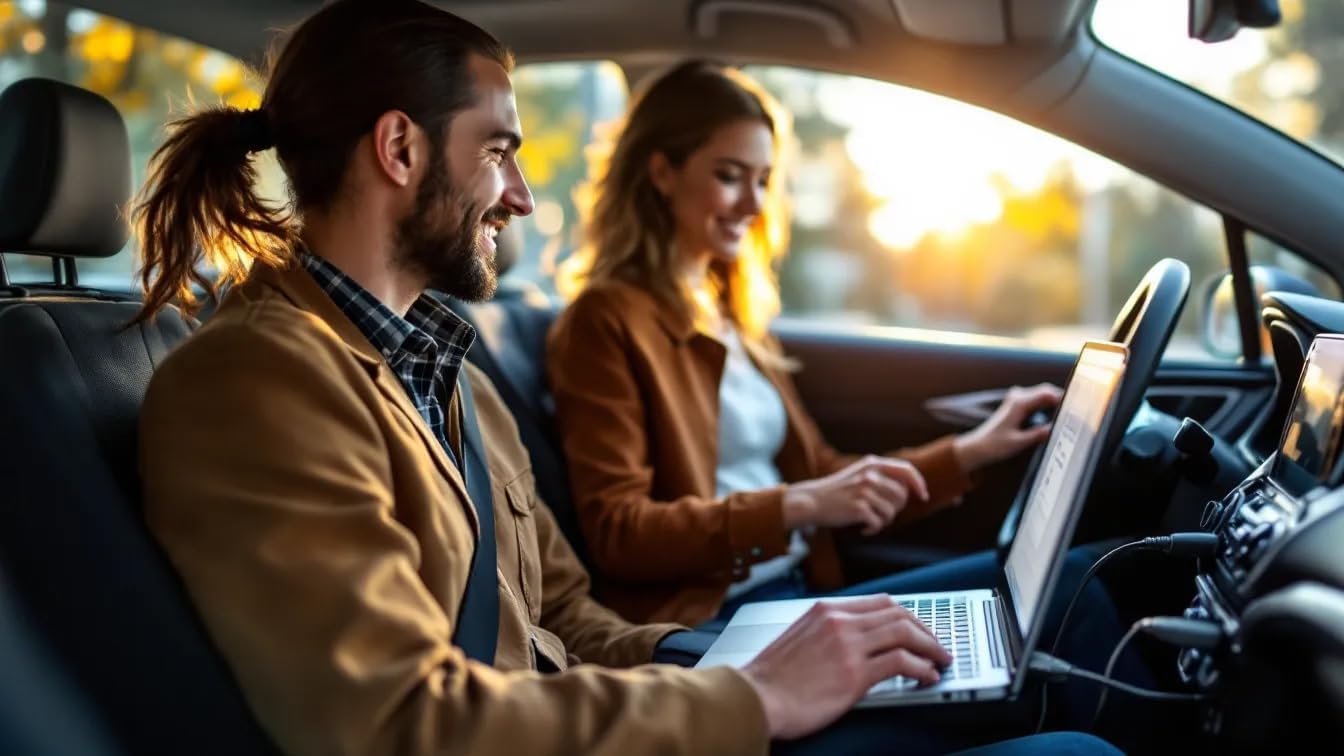 Pwr USB-C CAR Charger for Dell Latitude 11 12 13 5175 5285 5289 7275 7285 7370, Dell XPS 12 13 9370 9365, Dell Chromebook 11 3100 5190 - UL Listed 10 Ft Power Supply Cord 90W