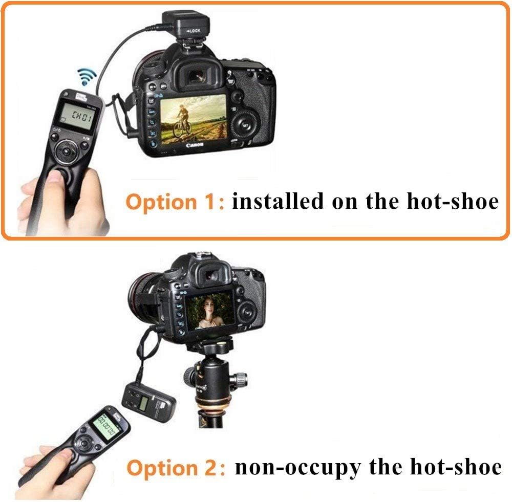 Pixel Wireless Timer Remote Shutter Release TW283-L1 Wireless Remote Control Wire Release Compatible with Panasonic S5 S1H S1R S1M S1 G95 G91 FZ10002 G9 GH5 G85 G81 GX8 GX7 GH4 GH3 FZ2500 FZ2000