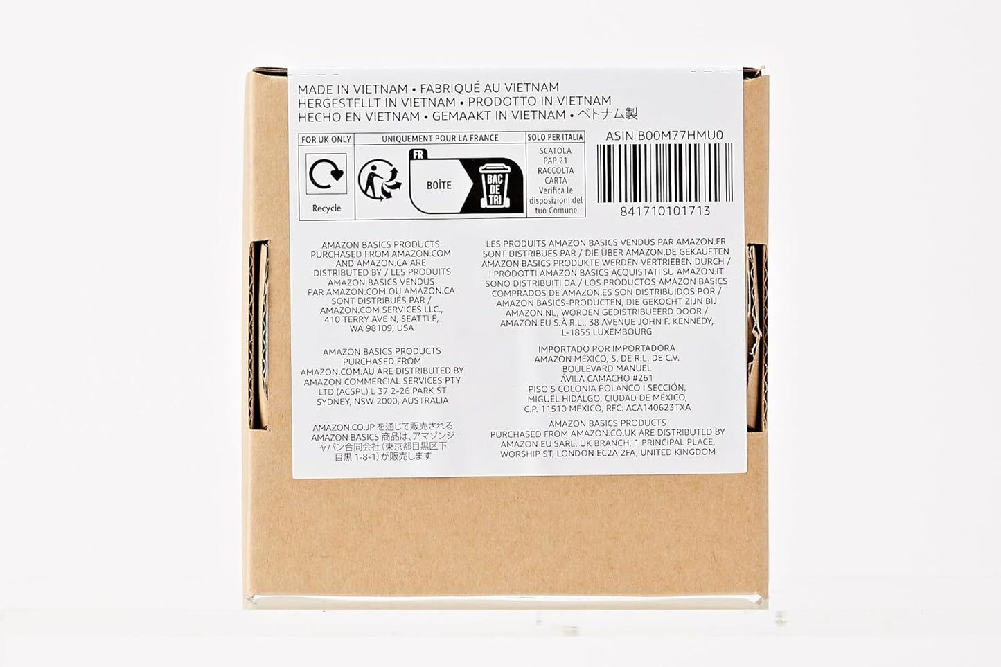 Amazon Basics USB 3.0 to 10/100/1000 Gigabit Ethernet Internet Adapter, Black