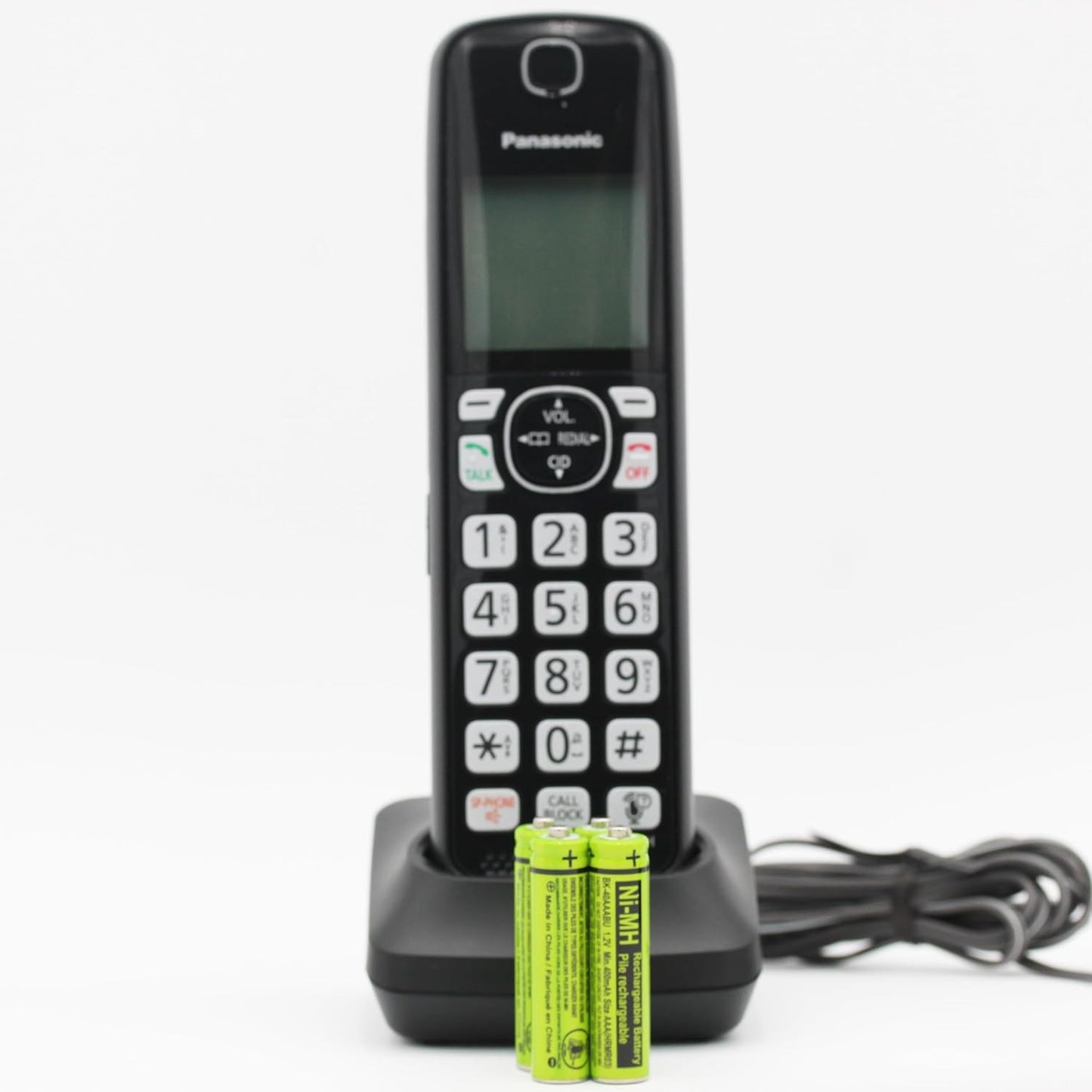 4-Pack BK-40AAABU 1.2V 400mAh Replacement Battery Pack for Panasonic Cordless Phone Handset BK40AAABU