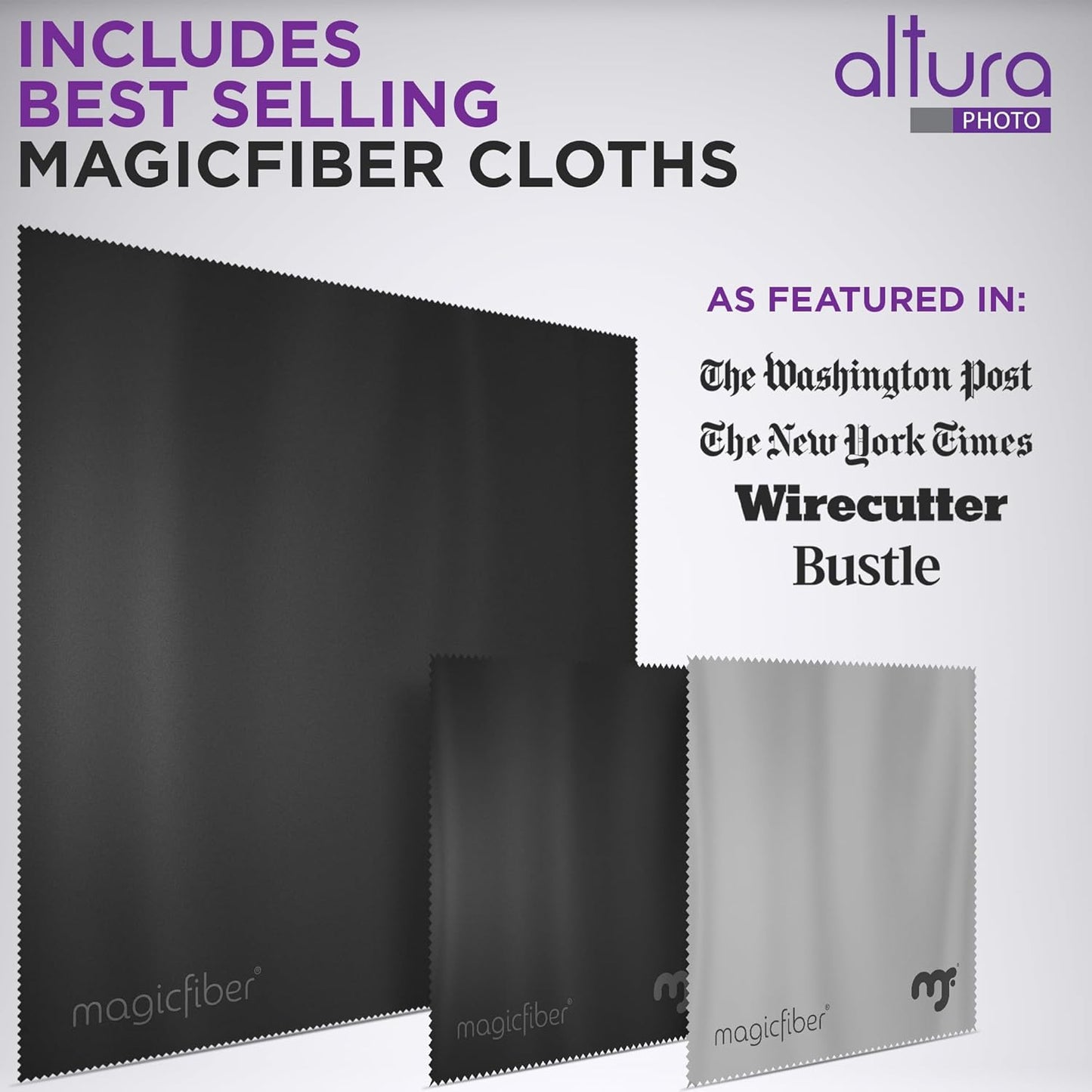 Altura Photo Professional Cleaning Kit for DSLR Cameras and Sensitive Electronics Bundle with 2oz Altura Photo Spray Lens and LCD Cleaner - Camera Accessories & Photography Accessories