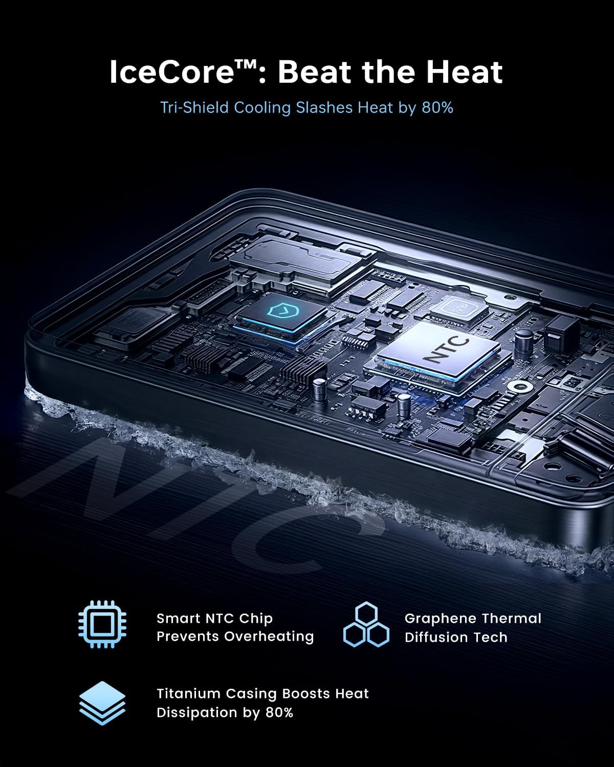 10,000mAh MagSafe Power Bank Ultra Slim, Magnetic Wireless Charger with USB-C Cable, Fast Charging Portable Battery for iPhone 16/15/14/13/12 Series, All-Metal Design