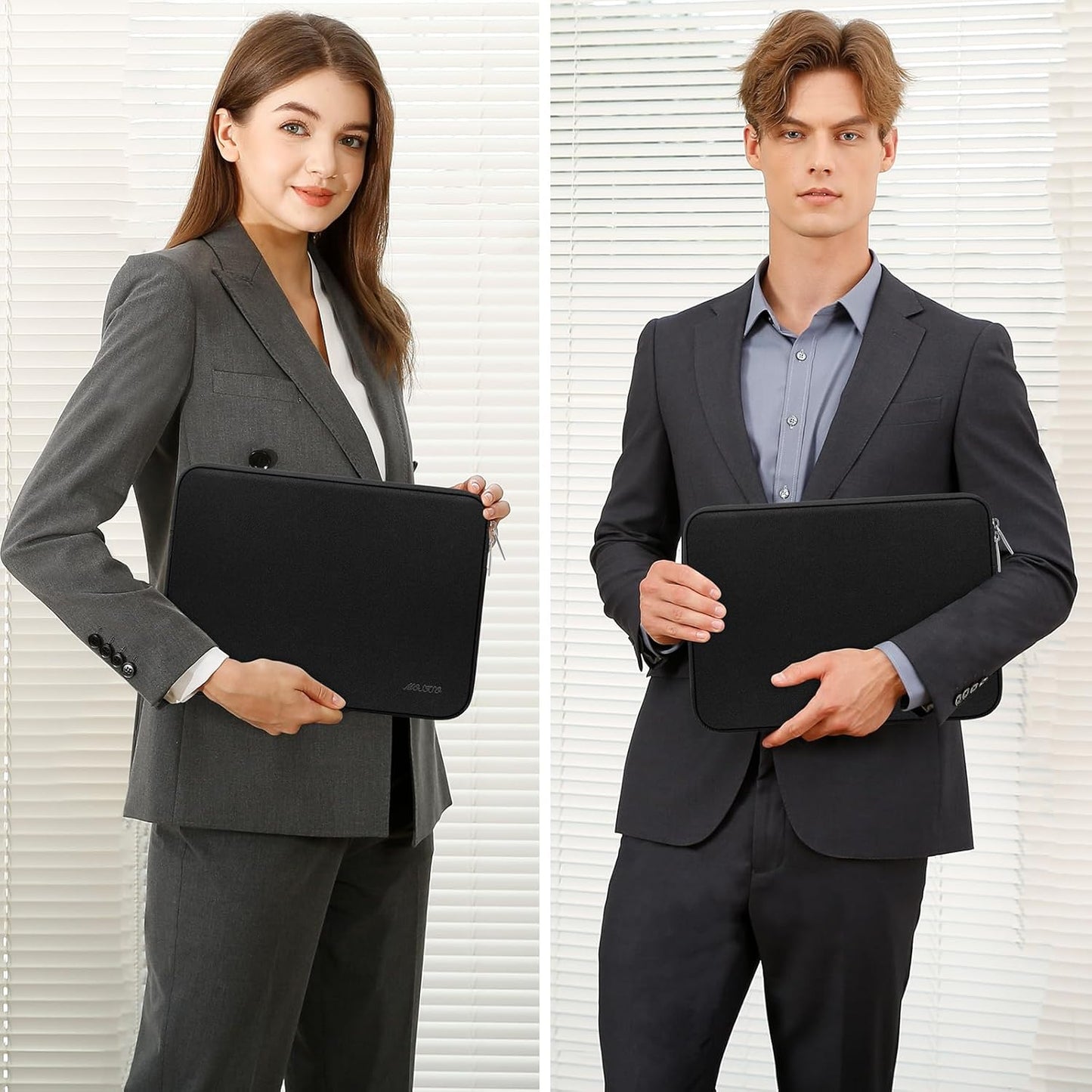 MOSISO Laptop Case 13 inch, 13 inch Laptop Sleeve Bag Compatible with MacBook Air 13 M4 M3 M2 M1 2025-2018 / Pro 13 M2 M1 2025-2016, Neoprene Computer Sleeve Bag with Small Case, Black