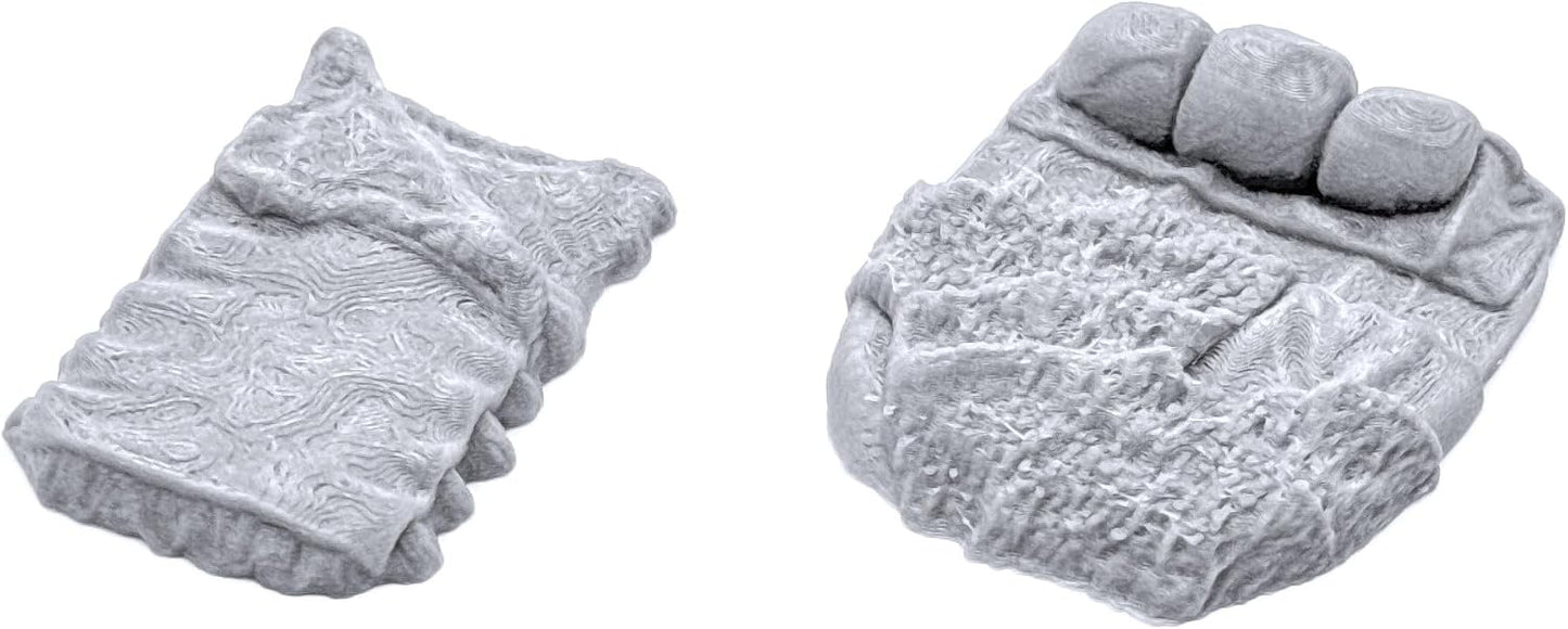 EnderToys Forest Ranger Furnishings by Printable Scenery, 3D Printed Tabletop RPG Scenery and Wargame Terrain 28mm Miniatures