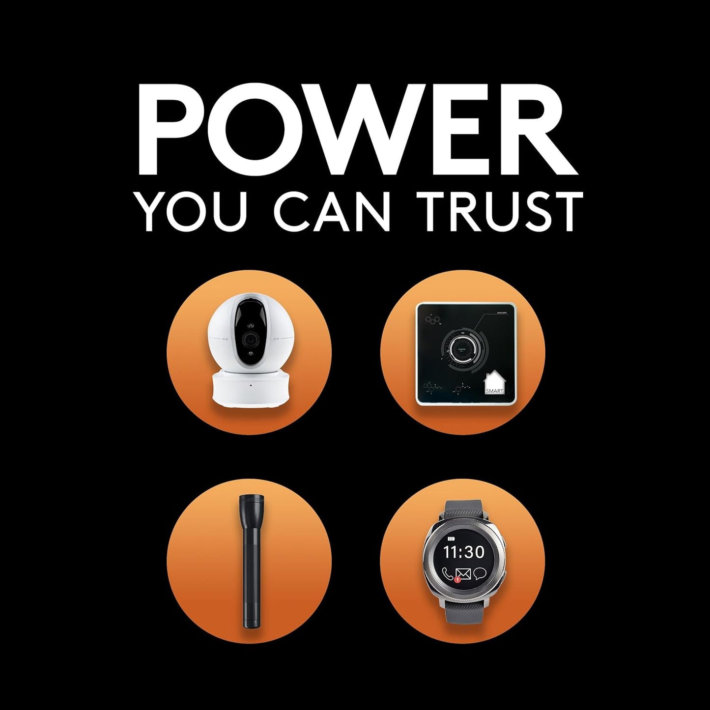 Duracell Coppertop D Batteries, 8 Count Pack, D Battery with Long-lasting Power, All-Purpose Alkaline D Battery for Household and Office Devices