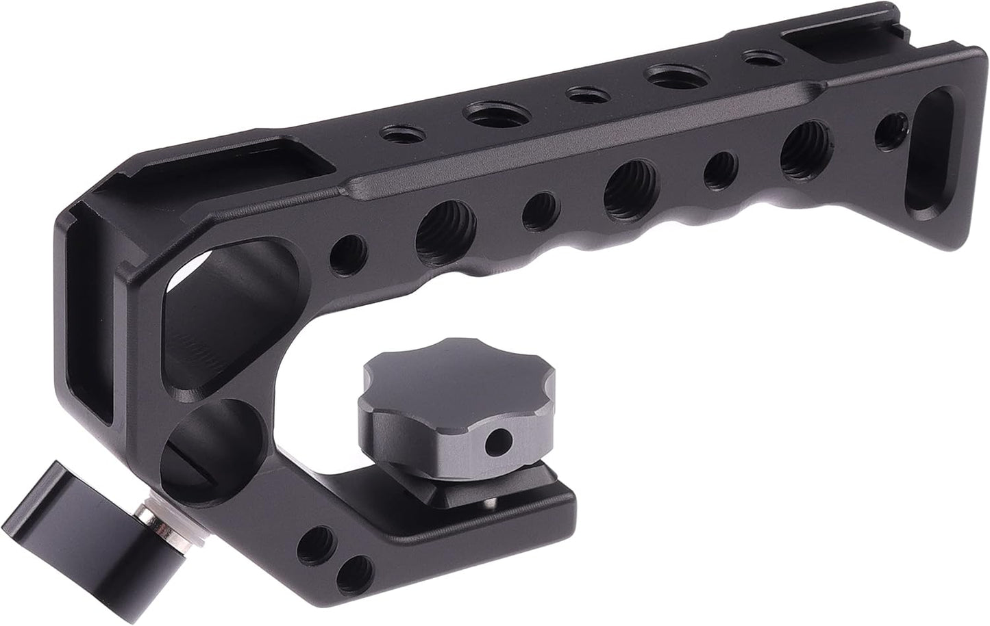 Hersmay A7III Cage with Top Handle, A9 Camera Cage for Sony A7III / A7RIII /A9 /A7II Mirrorless Camera, Multiple 1/4" 3/8" Screw Holes for Vlogging Video Shooting Filmmaking Rig