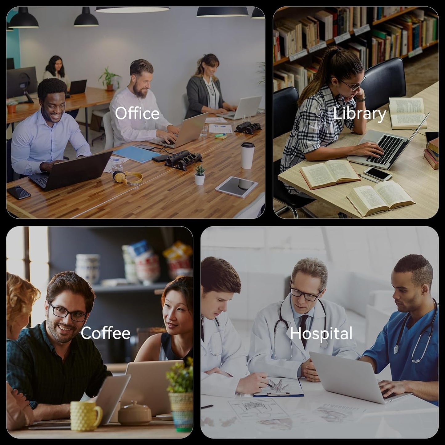 Magnetic Laptop Screen Privacy Shield 16:9 Aspect Ratio Anti-Glare Blue Light Monitor Protector, Removable 13.3in Film for Lenovo HP Acer Asus Thinkpad Envy Xps