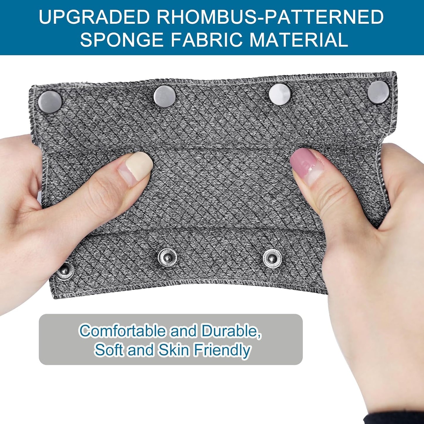 GEVO Replacement Headphone Headband Cover for Sony WH-1000XM4,WH-1000XM3/H910N/XB910N/XB900N/CH710N Headphones,Headband Cushioning Pad Protects Repair Parts,Easy Installation,No Tools Required (Gray)