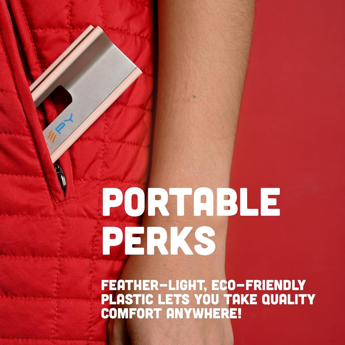 Steepy Low Profile Laptop Stand - 3 Height Adjustable Computer Stand - Lightweight Plastic Laptop Riser - Laptop Tilt & Angle Wedge