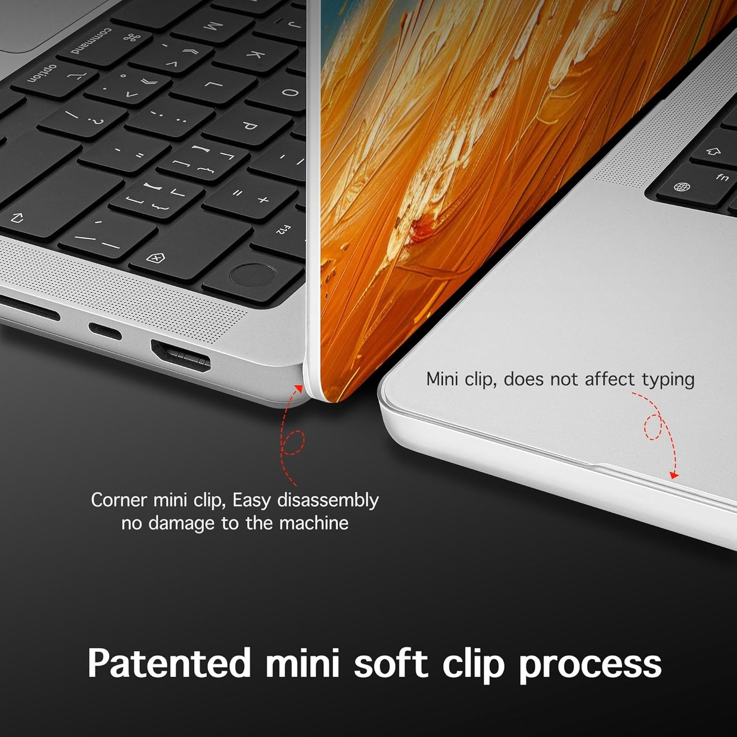 for MacBook Pro 16 inch Case 2021 2022 2023 2024 Release A3186 A3403 M4 A2991 M3 A2780 M2 A2485 M1 Pro/Max, Hard Shell Case with Screen Protector & Keyboard Cover, Golden Grain