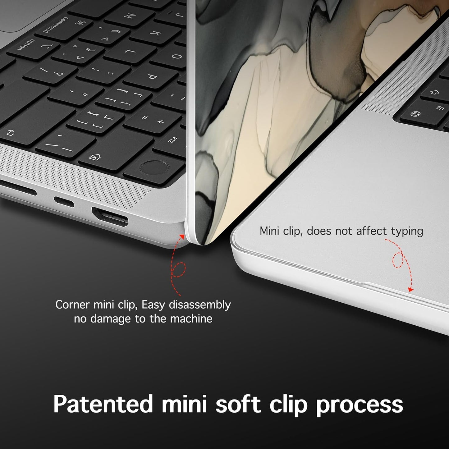 for MacBook Pro 16 inch Case 2021 2022 2023 2024 Release A3186 A3403 M4 A2991 M3 A2780 M2 A2485 M1 Pro/Max, Hard Shell Case with Screen Protector & Keyboard Cover, Technique Texture