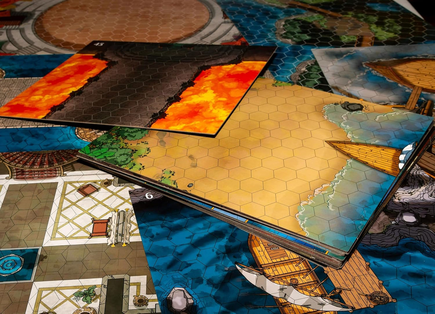 Gathering Darkness (Core Game) | Tabletop Roleplaying Game | App-Assisted Game Master | 100+ Hours of Adventure | 1 to 4 Players | Open Hero Creation System | Ages 13 and up