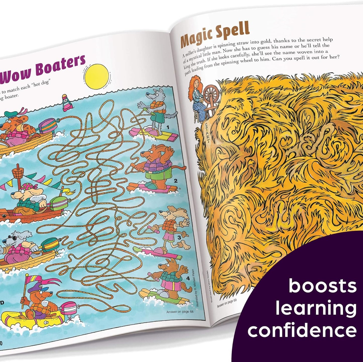 Highlights for Children Amazing Mazes Expert Maze Books for Kids Ages 6 and Up, 144 Pages, 2-Pack of Activity Books for Kids, Screen Free Fun and Challenging Mazes