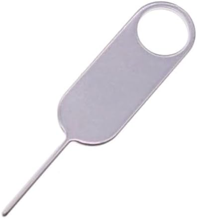 2 Pack PHONSUN Universal Sim Card Tray Removal Tool SD Opening Eject Pin fits Keyring for iPhone iPad Samsung Galaxy Google Pixel Motorola Phones - Small