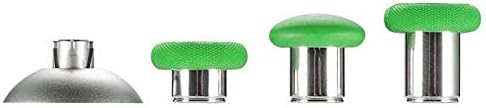 eXtremeRate 8 in 1 Green Metal Magnetic Thumbsticks Analog Joysticks for Xbox One, for Xbox Series X|S and PS4 Controller with T8H Cross Screwdrivers