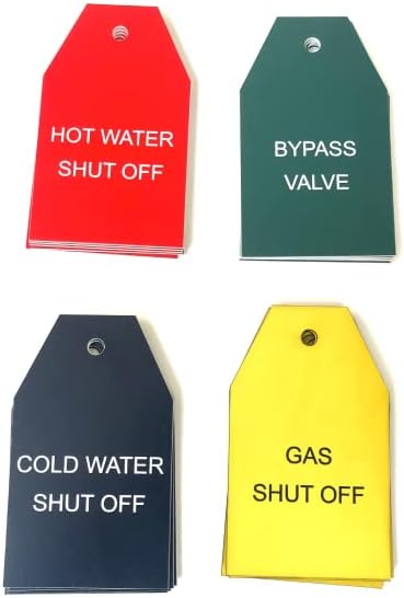 Engraved Electrical Panel Labels, Phenolic Labels, Breaker Box Label, Electric Meter Tags, Plastic Electrical Label, Plastic Tags