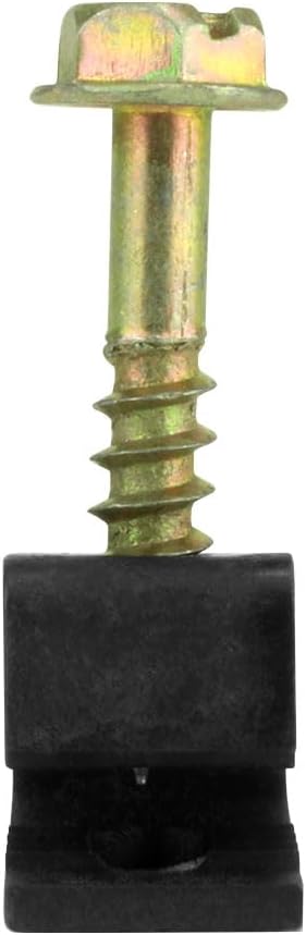 Skywalker Flexible Single Cable Screw Clips (Pack of 100 / Black)