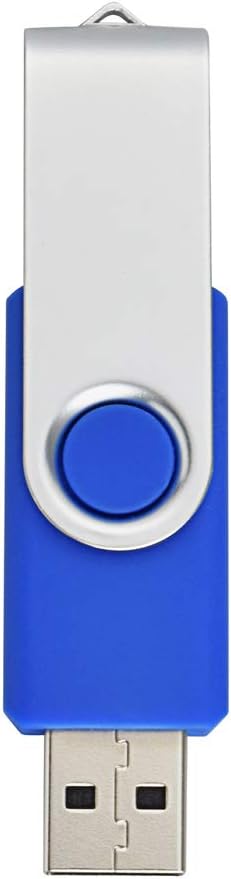 Aiibe 2GB Flash Drive USB Flash Drive Thumb Drives 2G USB 2.0 Memory Stick Wholesale/Lot/Bulk (2GB, 10 Pack, Blue)
