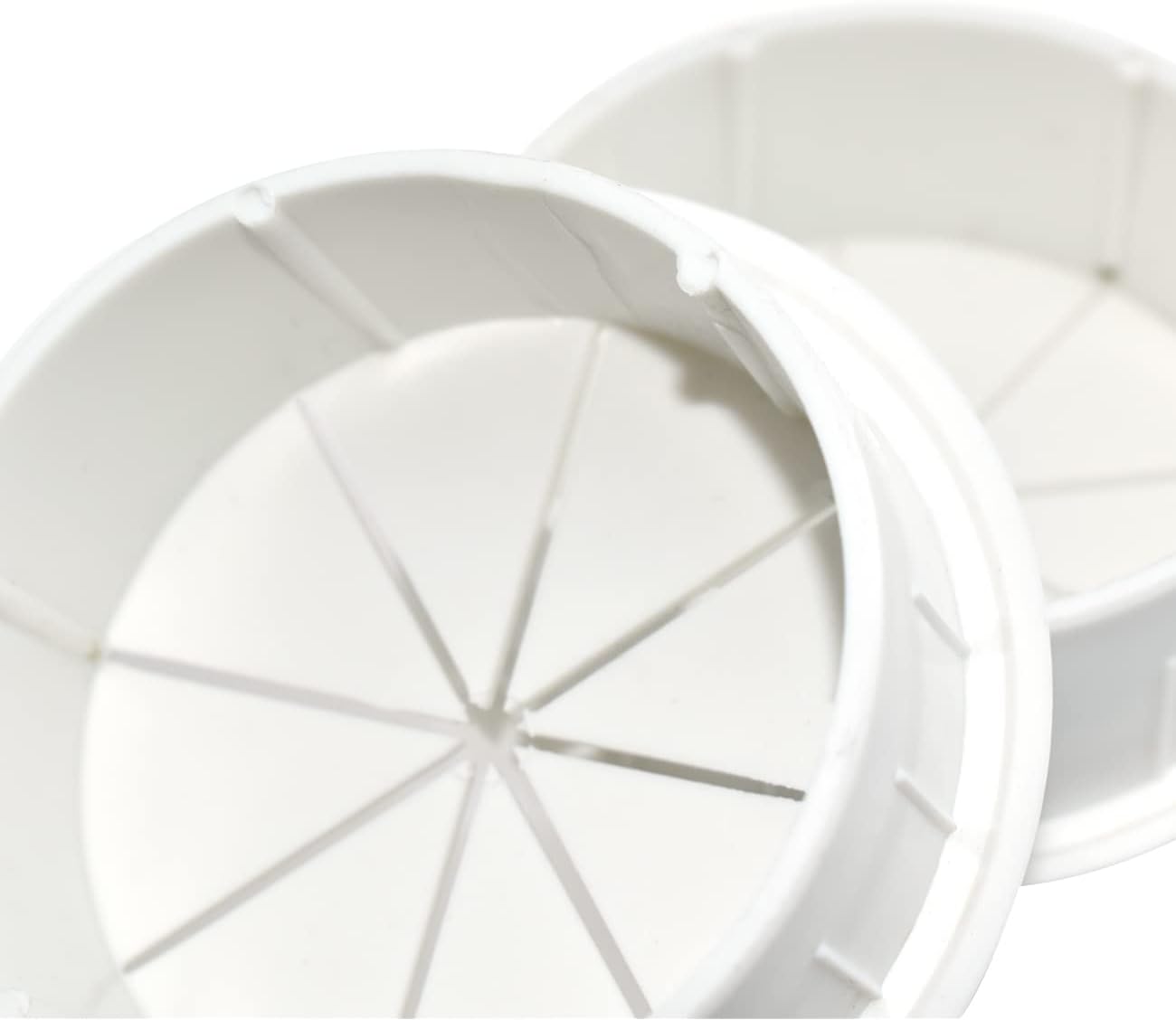 Aifeier ET 2 Inch (50mm) Flexible Desk Grommets Wire Cord Hole Cover Cable Organizer for Desktop Equipment Wiring Management and Protection