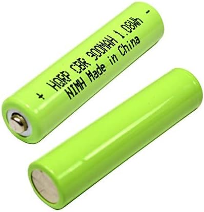 HQRP 2-Pack Battery Compatible with Panasonic Cordless Telephone 1.2V Battery HHR-75AAA/B, BK30AAABU, VTech BT205662, Outdoor Solar Garden Lights, TV Remote Control and Household Devices Replacement