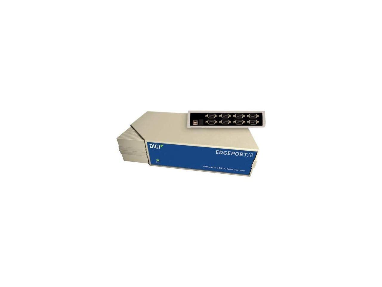 Digi Edgeport Serial Hub - External - USB Type A - Linux, PC - 8 x Number of Serial Ports External