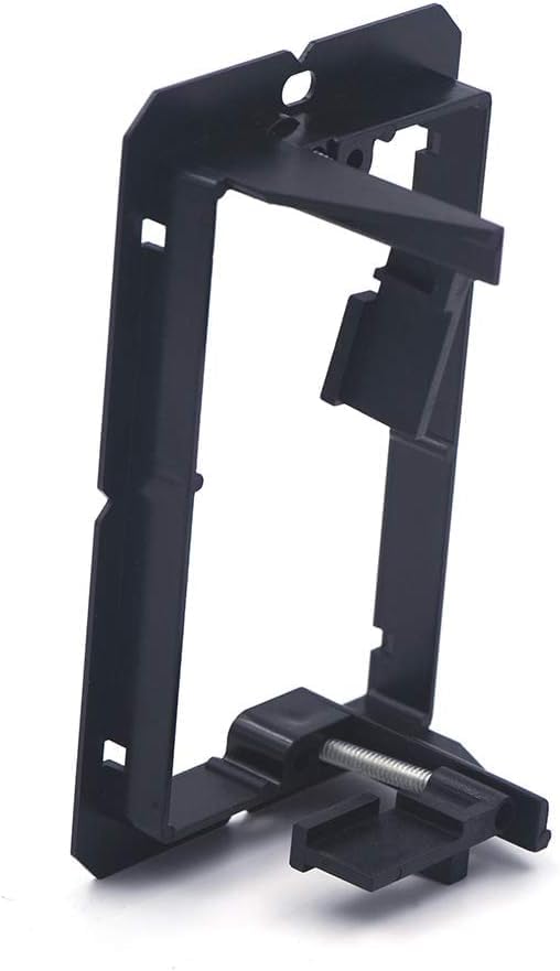 VCE Low Voltage Mounting Bracket (1 Gang, 5 Pack) for Single Gang Wall Plate, Telephone Wires, Network Cables, HDMI, Coaxial, Speaker Cables, Black