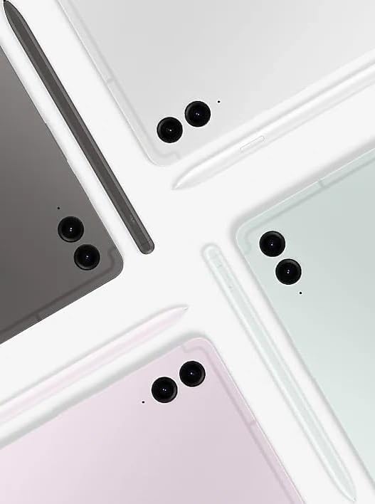 Galaxy Tab S9 FE S Pen [4096 Pressure Sensor] Replacement for Samsung Galaxy Tab S9 FE, Tab S9 FE+ Plus Tablet All Versions, Touch Stylus Pen with 5xTips/Nibs (Silver)