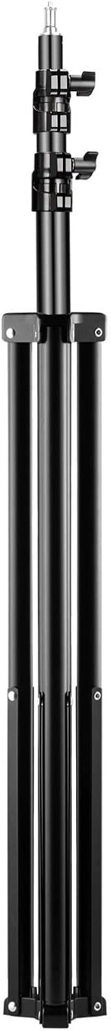 2 Packs Heavy Duty Light Stand 10ft/300cm, Adjustable Air-Cushioned Metal Photography Tripod Stand with 1/4-inch Screw for Photo Studio Flash Monolight Ring Light Softbox Reflector