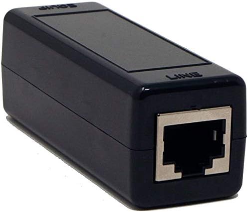 Ethernet Surge Protector (2 Pack) PoE+ Gigabit (with DIN Rail Mount Option) Gas Discharge Tube for Full Protection - RJ45 Lightning Suppressor - LAN Network CAT5/CAT6 Thunder Arrestor - Tupavco TP309