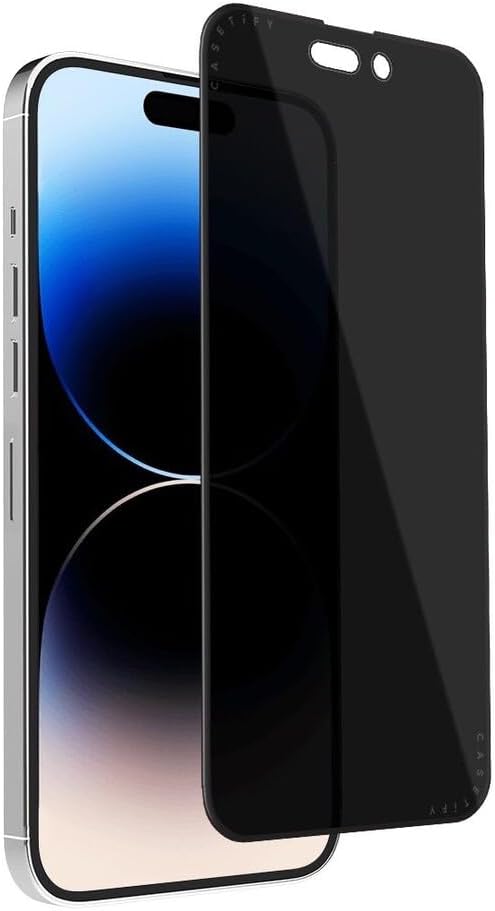 CASETiFY Impact Privacy Screen Protector [Tempered Glass] for iPhone 13 Pro Max/14 Plus