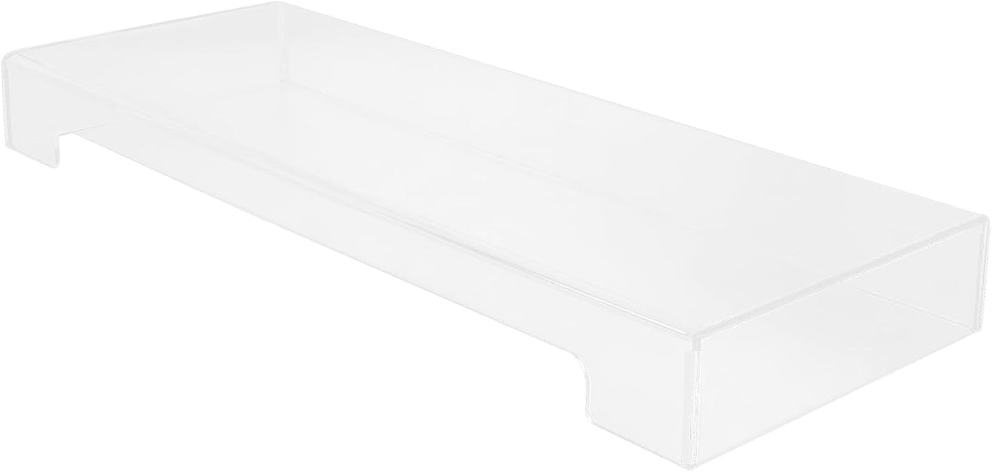 DOITOOL Acrylic Keyboard Cover Transparent Case: Mechanical Keyboard Protective Cover Desktop Cat Protector Computer Accessories - 18.6 X 5.9x 1.9inch
