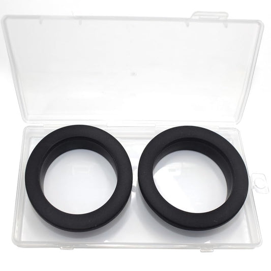 2 Pcs 2-7/16" Drill Hole, 1-15/16" ID Silicone Rubber Grommets for Wiring, Large Top Hat Grommets for Tube Cable, Waterproof L-Shape O-Ring Seal Hose Gasket in Hydroponic Irrigation System