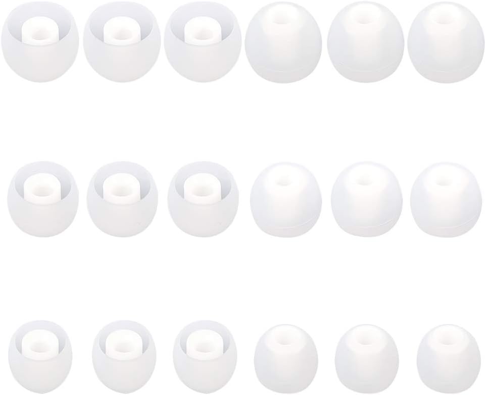 Brandless Earbud Tips Earbuds Replacement Tips Ear Tips Earbuds Eartips Eargels 9 Pairs SML