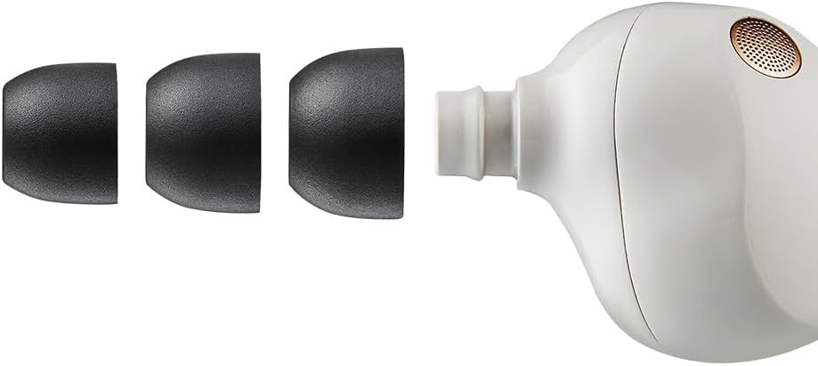 AZLA Foamax Standard (S/MS/M), Foam Earbud Tips, Memory Foam Earbud Tips for Wireless Headphones, Noise Canceling Earbuds Replacement Tips Compatible with Sony, Beats, Samsung, Skullcandy