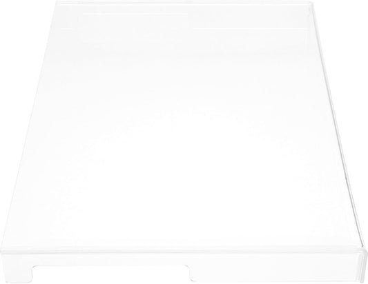 DOITOOL Clear Acrylic Keyboard Cover Protector, 15.6 in Laptop Keyboard Cover Mechanical Laptop Protector Cats from Touching Keyboard,15.7x10.4x1.6in