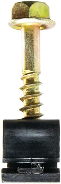 Skywalker Dual Cable Flexible Screw Clips (Pack of 100 / Black)