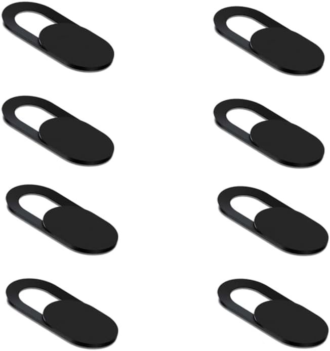 Webcam Cover, 0.03 inch Ultra Thin Laptop Camera Cover Slide for iPhone iPad MacBook Pro Computer iMac Cell Phone PC Accessories Camera Blocker Slider, Great for Privacy