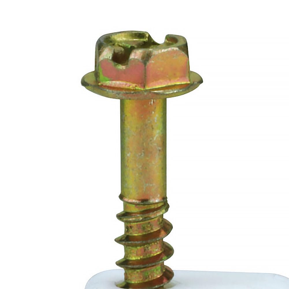 Skywalker Flexible Single Cable Screw Clips (Pack of 100 / White)