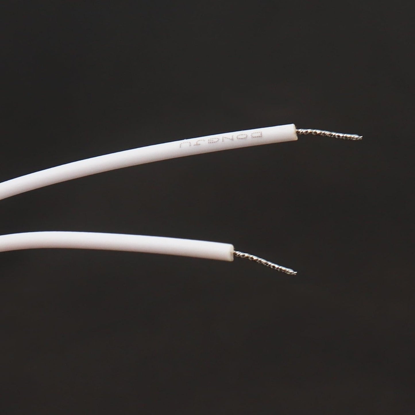 30PCS Recessed Wired Security Window Door Contact Sensor, Normally Closed NC, Door Alarm Magnetic Reed Switch with 2 Wire, ABS White, RC-33