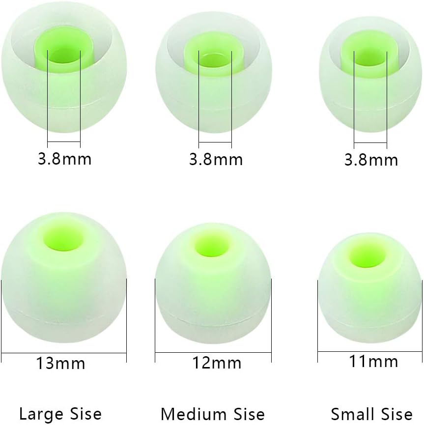 Earbud Tips Earbuds Replacement Tips Ear Tips Earbuds Eartips Eargels 9 Pairs SML