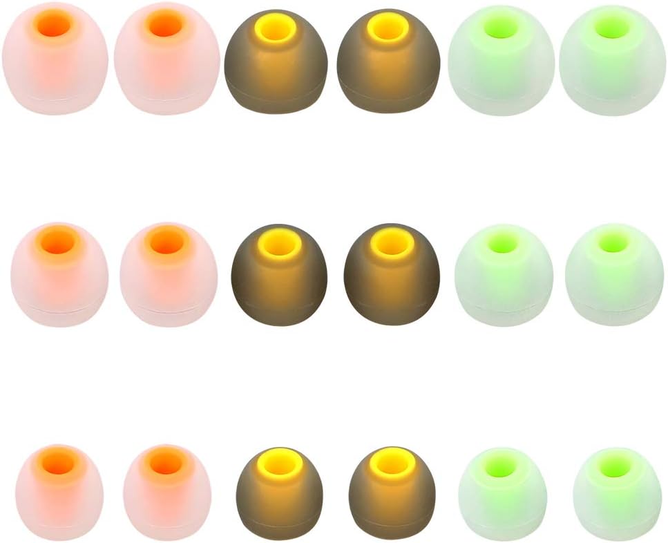 Earbud Replacement Tips - 9 Pairs SML Eartips Eargels